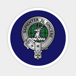 Clan Davidson Crest & Tartan Magnet